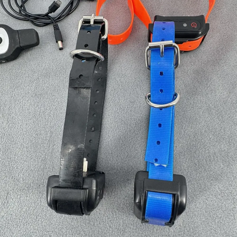 PetSpy XPro Dog Training Collar System Remote 3 Collars Multicolor Rechargeable